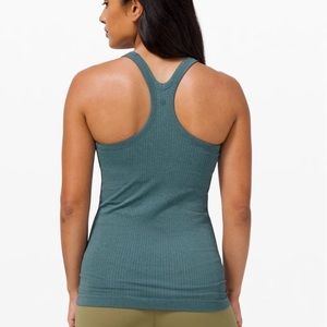 SOLD Lululemon Ebb To Street Tank Desert Teal